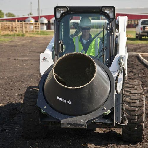 Bétonnière compacte - BOBCAT - pour chargeuse