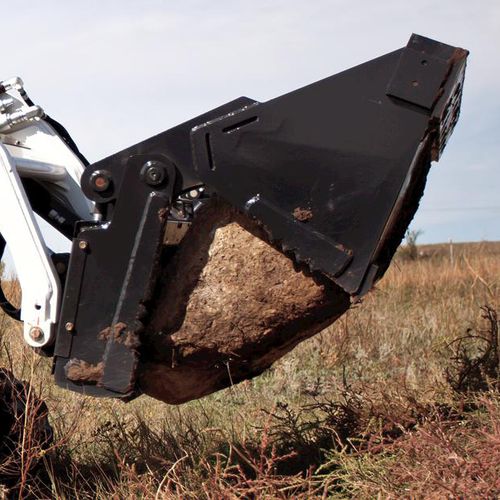 Godet 4 en 1 - BOBCAT - grappin / pour chargeuse / pour chariot télescopique