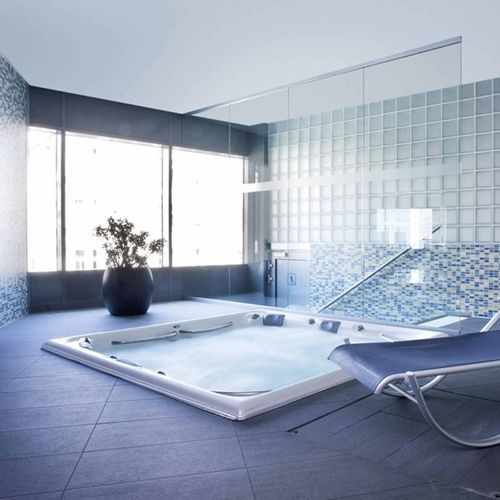 Spa encastrable - Master - USSPA, s.r.o. - carré / 6 places / d'extérieur