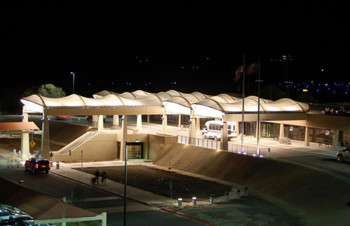 Membrane architecturale en PTFE - ABILENE REGIONAL AIRPORT - FabriTec Structures - pour structure tendue / pour marquise / pour toit