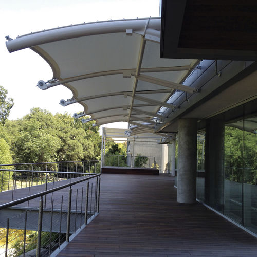 Membrane architecturale en PTFE - CIRRUS LOGIC - FabriTec Structures - pour structure tendue / pour marquise