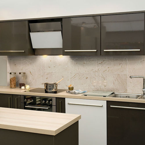 Carrelage en marbre - DLT 407 - Delta Marble - poli / de cuisine / mural
