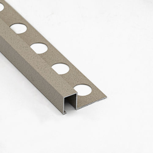 Profilé de finition en aluminium - ARENA R12X10 - ALUMACER® - pour carrelage / pour angle extérieur / de rive