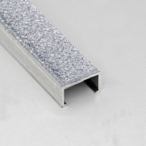 Listel en résine - GLITTER 9X17 - ALUMACER® - alliage d'aluminium