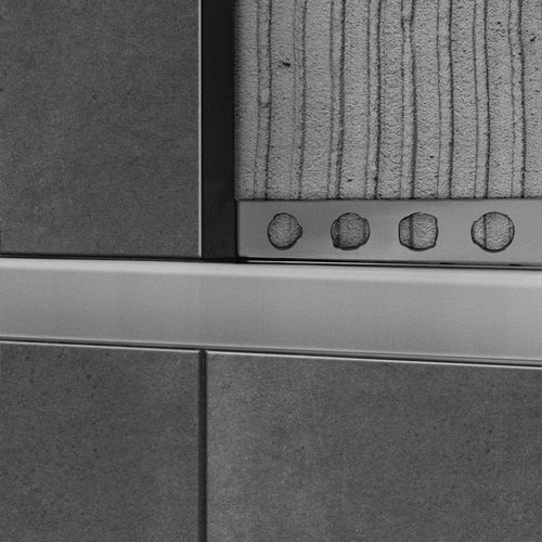 Profilé décoratif aluminium - 10X25 - ALUMACER® - pour carrelage / pour angle extérieur / pour façade