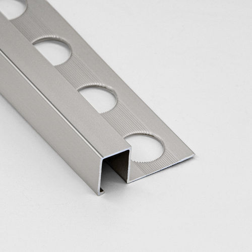 Profilé décoratif aluminium - R12X10 - ALUMACER® - pour carrelage / pour angle extérieur / carré