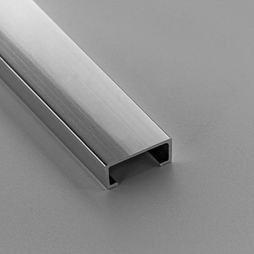 Profilé décoratif aluminium - 8X20 - ALUMACER® - pour carrelage / carré / en U