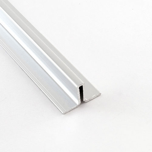 Profilé décoratif aluminium - 04 MM - ALUMACER® - pour carrelage / en T / argenté