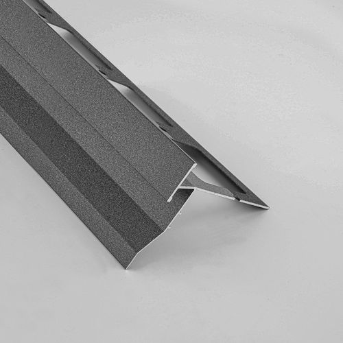 Profilé de séparation en aluminium - 70X12.7 - ALUMACER® - pour carrelage / pour façade / blanc