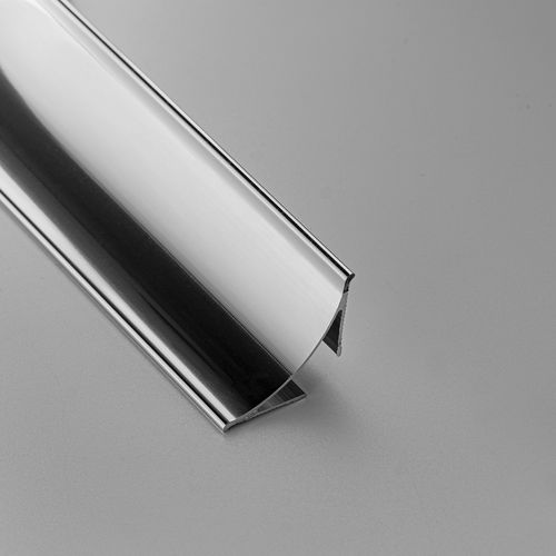 Profilé de finition en métal - 28X28 - ALUMACER® - pour angle intérieur / quart-de-rond / blanc