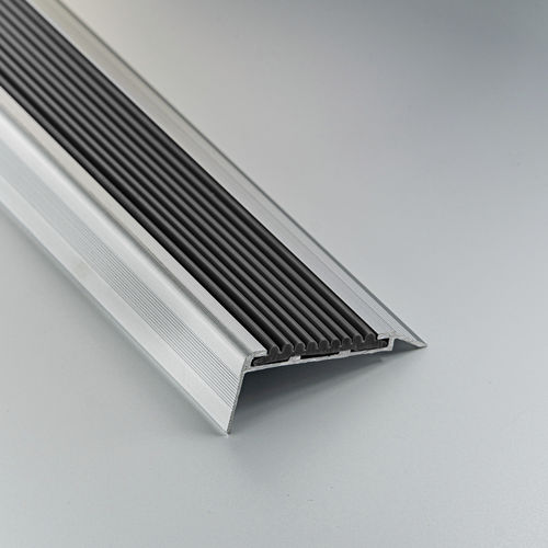 Nez de marche en caoutchouc - 21X47 - ALUMACER® - alliage d'aluminium / antidérapant
