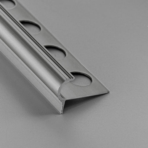 Nez de marche en aluminium - 11 / 20.5 MM - ALUMACER® - en acier inoxydable