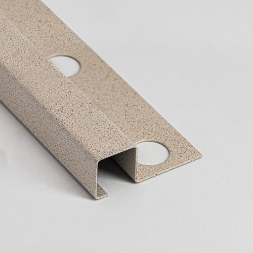Profilé décoratif en acier inoxydable - 12X12 - ALUMACER® - pour angle extérieur / d'angle / carré