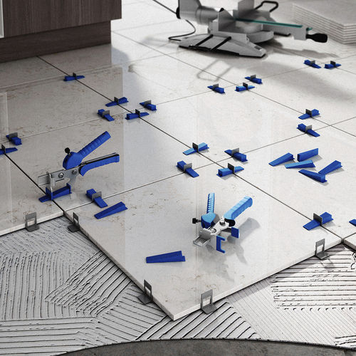 Système de nivellement en PVC - KIT - ALUMACER® - pour carrelage / facile à installer