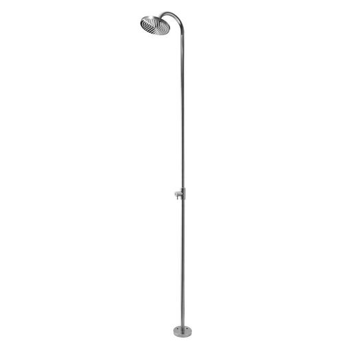 Colonne de douche en inox - PL2 - Bruma - sur pied / contemporaine / avec rail