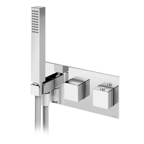 Mitigeur de douche - CELSIUS - Bruma - mural / thermostatique / en métal chromé