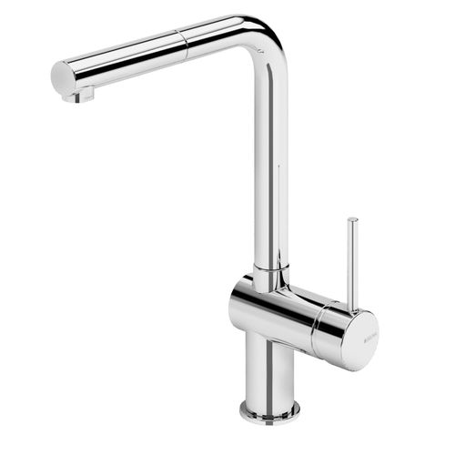 Mitigeur à poser - 107 050 2CR - Bruma - en métal chromé / 1 trou / contemporain