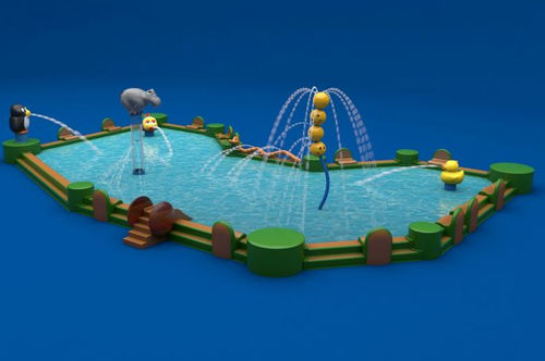 Piscine d'extérieur - JUNGLE - Pooljoy B.V. - d'intérieur / pour parc aquatique / hors-sol
