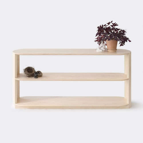 Étagère basse - HAIKU H15 - Ringvide - contemporaine / en chêne / en bois massif