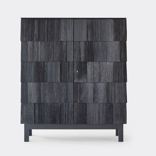 Buffet haut - SPÅNA S80 - Ringvide - contemporain / en pin / gris