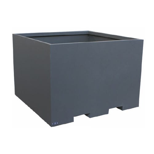 Jardinière en acier galvanisé - FUJI - Ado urban - rectangulaire / carrée / sur mesure