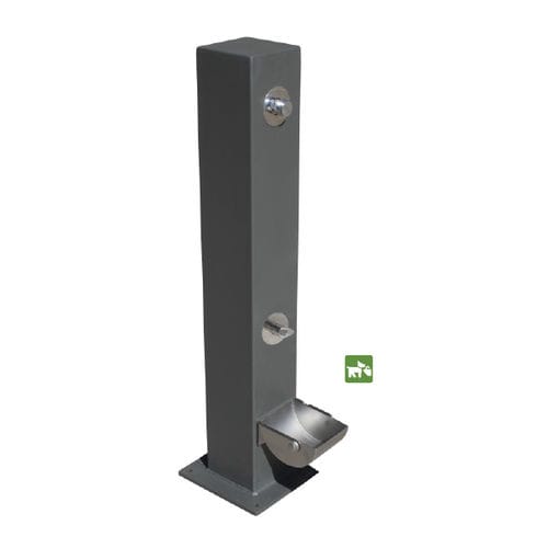 Fontaine à eau pour chiens - CANINE - Ado urban - d'extérieur / en inox / en fer