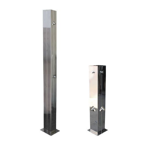 Douche de jardin de piscine - INDIC - Ado urban - pour pied / en acier inoxydable / pour espace public