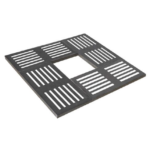 Grille d'arbre carrée - PUZZLE - Ado urban - en métal