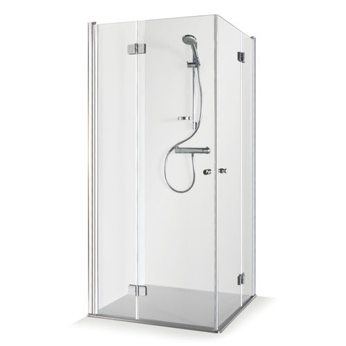 Paroi de douche pliante - SIMONA - Baltijos Brasta - d'angle