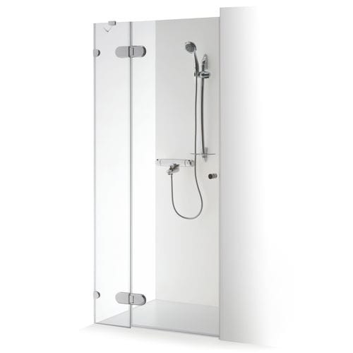 Paroi de douche battante - IEVA PLUS - Baltijos Brasta - en verre trempé