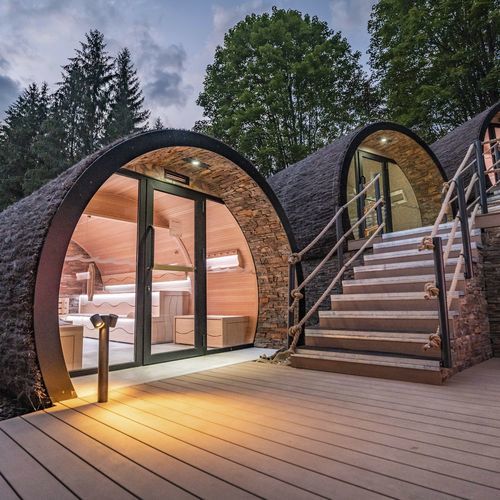 Sauna finlandais - ECLIPSE XL - Alpha Wellness Sensations - infrarouge / bio / hammam