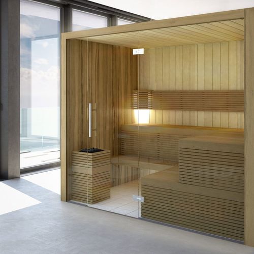 Sauna infrarouge - TANAMI LINE - Cleopatra World of Wellness - résidentiel / professionnel / en bois