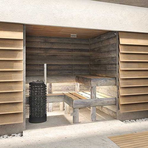 Sauna infrarouge - KELO LINE - Cleopatra World of Wellness - résidentiel / professionnel / en bois