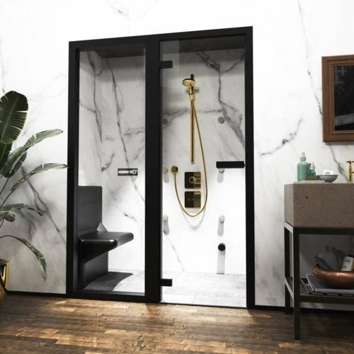 Bain de vapeur avec douche intégrée - ZETA LINE - Cleopatra World of Wellness
