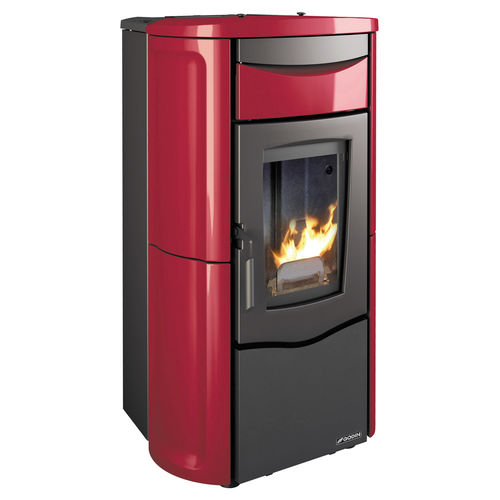 Poêle à granulés - NEPTUNE - GODIN export - 0 - 5 kW / 14 kW / contemporain