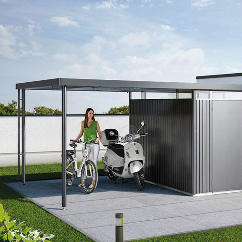Auvent en aluminium - HighLine - Biohort GmbH - couverture en métal / plat / contemporain