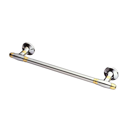 Porte-serviettes 1 barre - P-04 - Uraldi - mural / en chrome / en laiton plaqué or