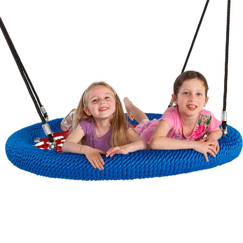Balançoire en acier - ROSETTE - KBT - en corde / pour parc de jeux