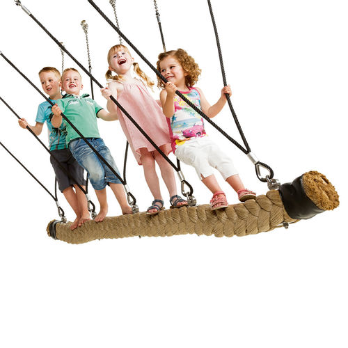 Balançoire en inox - GOLIATH - KBT - en corde / pour parc de jeux