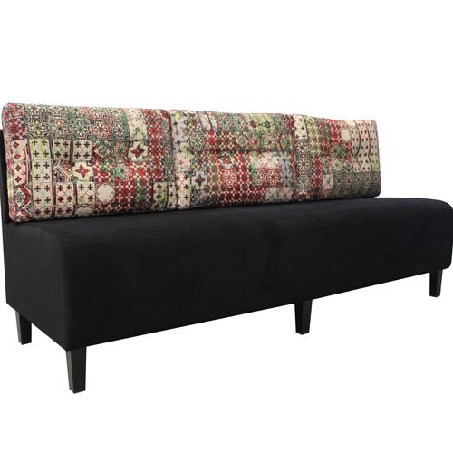Banquette modulable - FACTORY - DUMAINE SIEGES - contemporaine / en tissu / en simili cuir