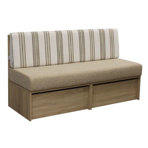 Banquette contemporaine - CASELLA - DUMAINE SIEGES - en tissu / en velours / en simili cuir