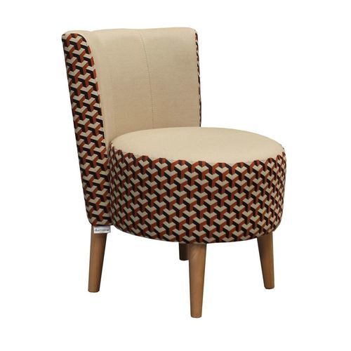 Fauteuil de style contemporain - ANGEL - DUMAINE SIEGES - en simili cuir / en tissu / en velours