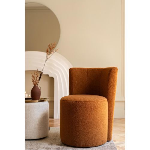 Fauteuil contemporain - SMILE - DUMAINE SIEGES - en simili cuir / en mousse / en tissu