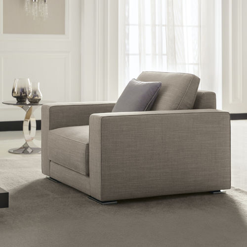 Fauteuil contemporain - WALTER - Opera contemporary - en tissu / beige / professionnel