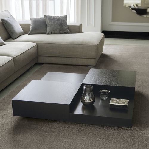 Table basse contemporaine - LUKAS - Opera contemporary - en bois / carrée / pour hôtel
