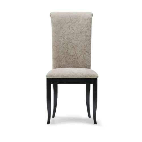 Chaise de restaurant classique - EURICE - Opera contemporary - d'intérieur / en tissu / avec piètement en bois
