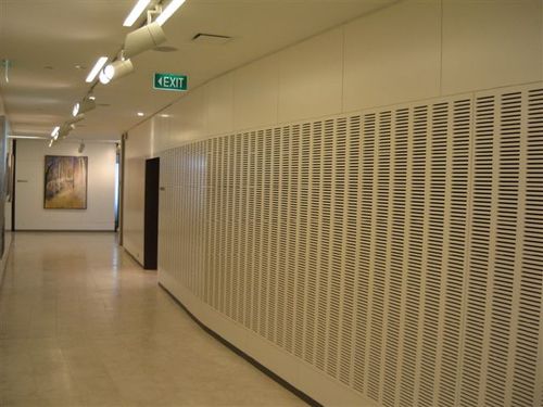 Panneau acoustique mural - MURANO: SLOTS - Sontext Pty Ltd - pour plafond / MDF / rectangulaire