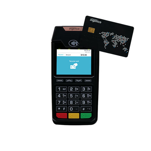 Terminal de paiement à affichage digital - Desk/1700 - Cortina Atelier - avec lecteur de carte / avec scanner de QR codes