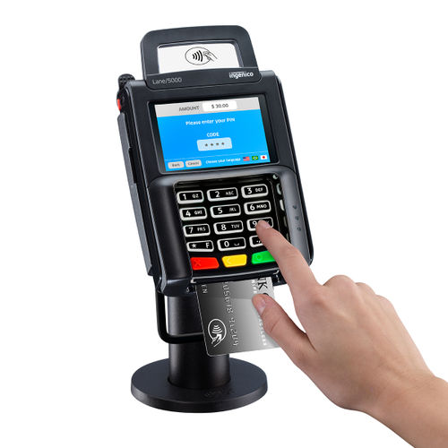 Terminal de paiement automatique - Lane/5000 LE - Cortina Atelier - à affichage digital / à écran tactile / sans fil
