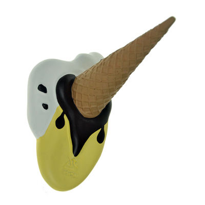 Patère design original - GELATO - Antartidee snc - en résine / individuelle